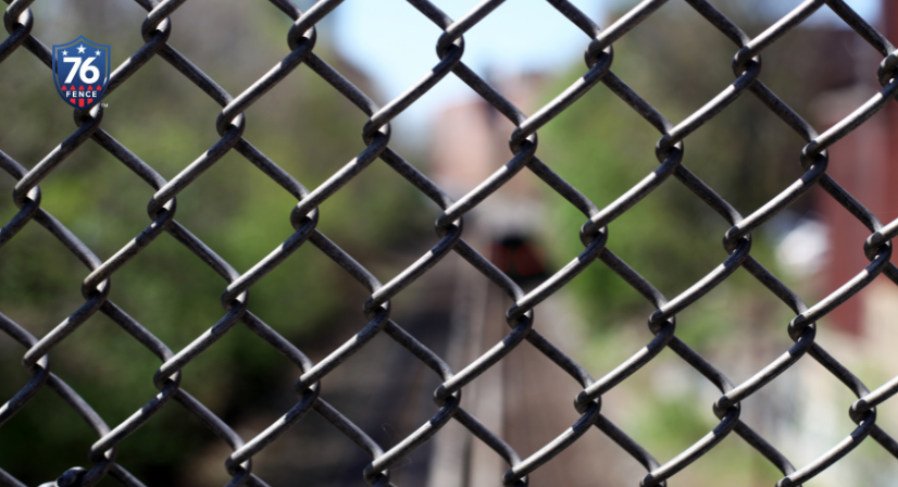 A 76 FENCE chain-link fence - learn why our clients choose chain-link fencing in Charlotte, NC!