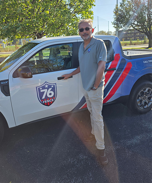 76 Fence Main Line chief executive office Ed Samane.